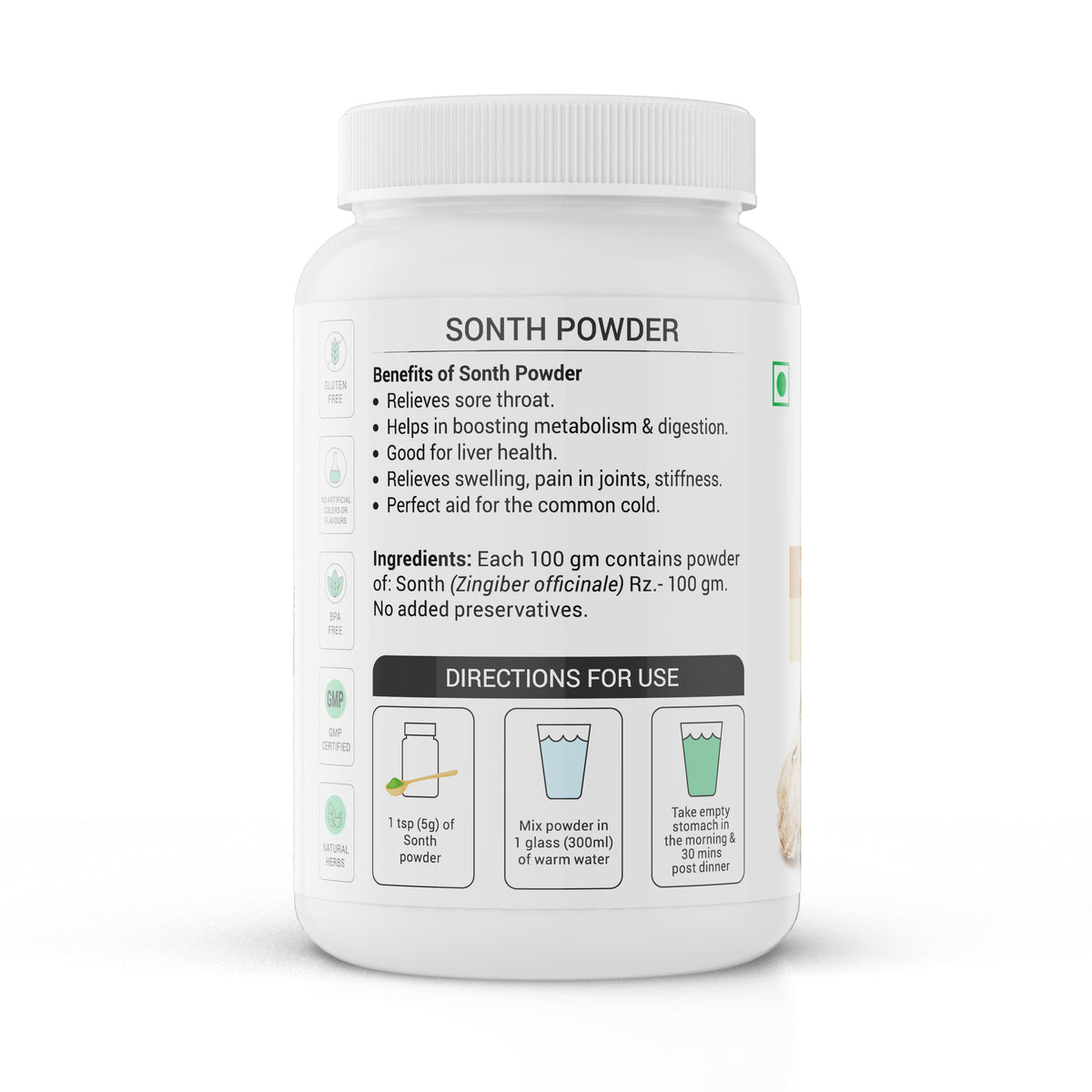 Krishna'S Herbal & Ayurveda Sonth Powder | Grocsy