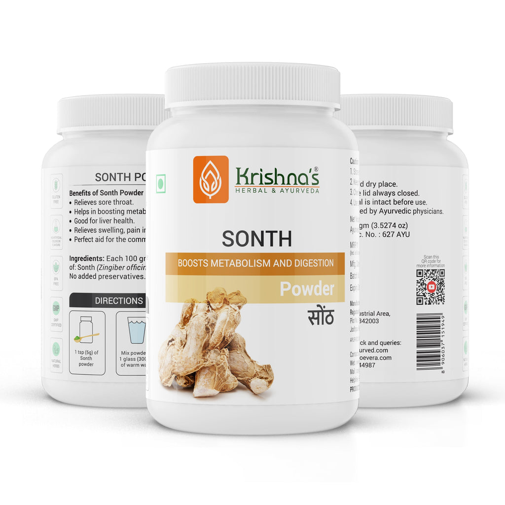 Krishna'S Herbal & Ayurveda Sonth Powder | Grocsy