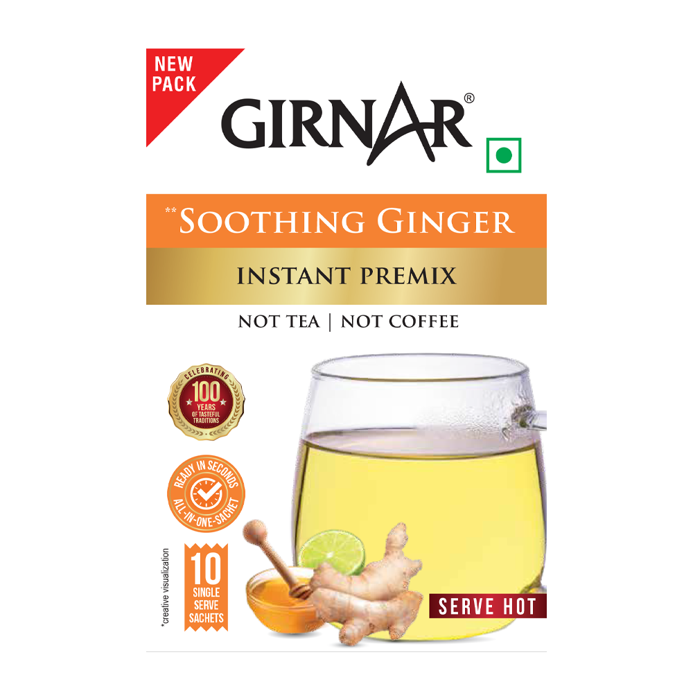 Girnar Instant Premix Soothing Ginger | Grocsy