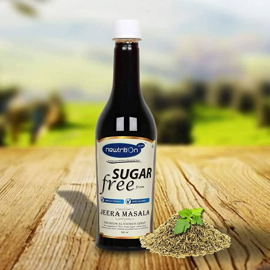 Newtrition Plus Sugar Free Jeera Masala Syrup | Grocsy