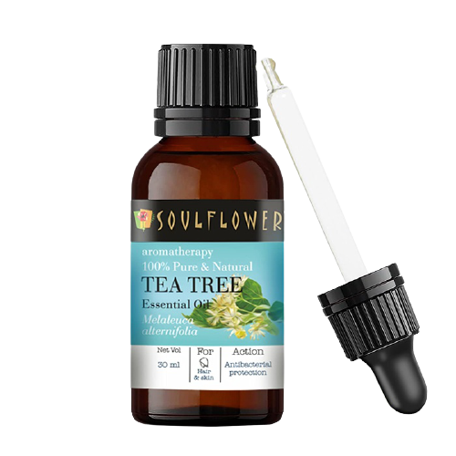 Soulflower Tea Tree Essential Oil | Grocsy