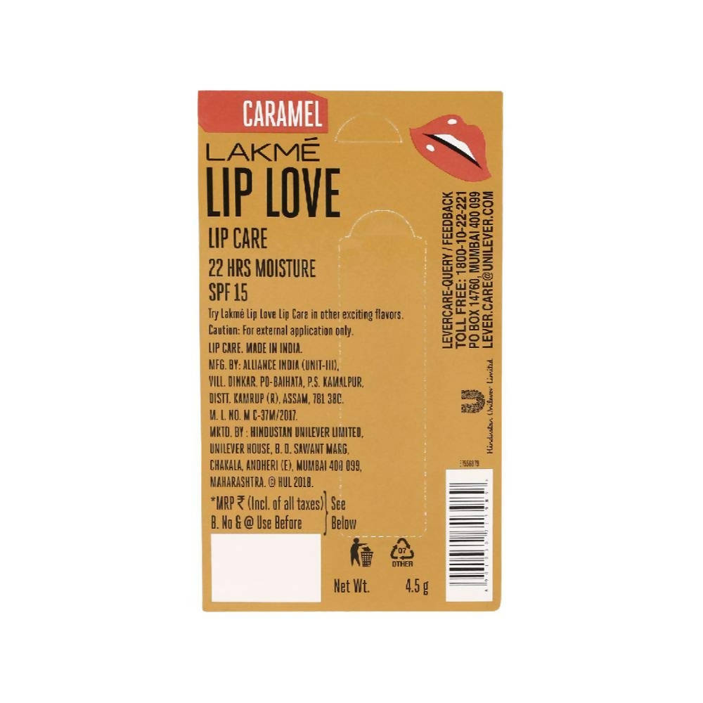 Lakme Lip Love Chapstick- Caramel | Grocsy