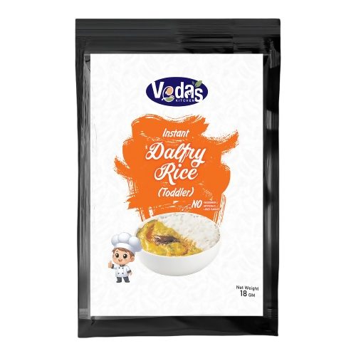 Vedas Kitchen Dal Fry Rice (Toddlers) | Grocsy