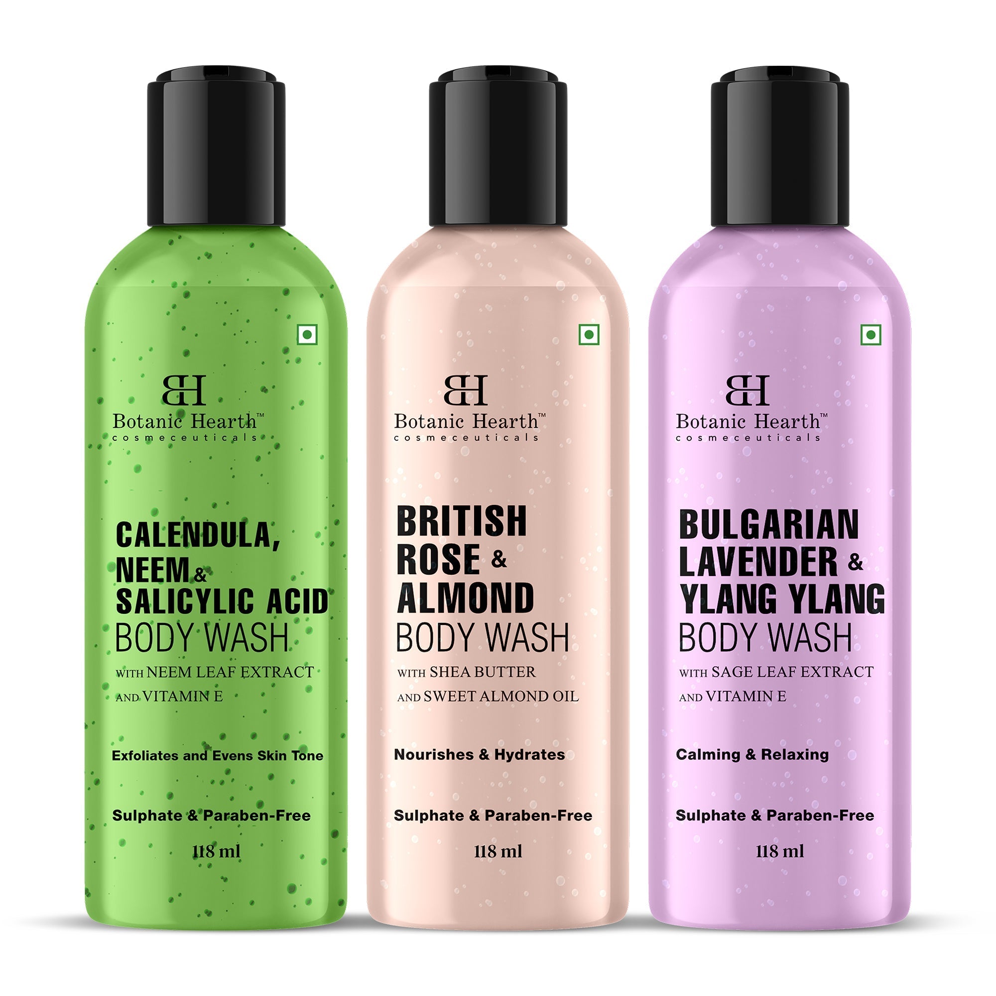 Botanic Hearth Relax & Renew Body Wash | Grocsy
