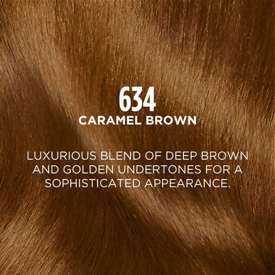 L'Oreal Paris Casting Creme Gloss Ultra Visible Conditioning Hair Color - 634 Caramel Brown | Grocsy