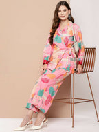 Ahalyaa Women's Traditional Wear Co-ods - Multi | Grocsy