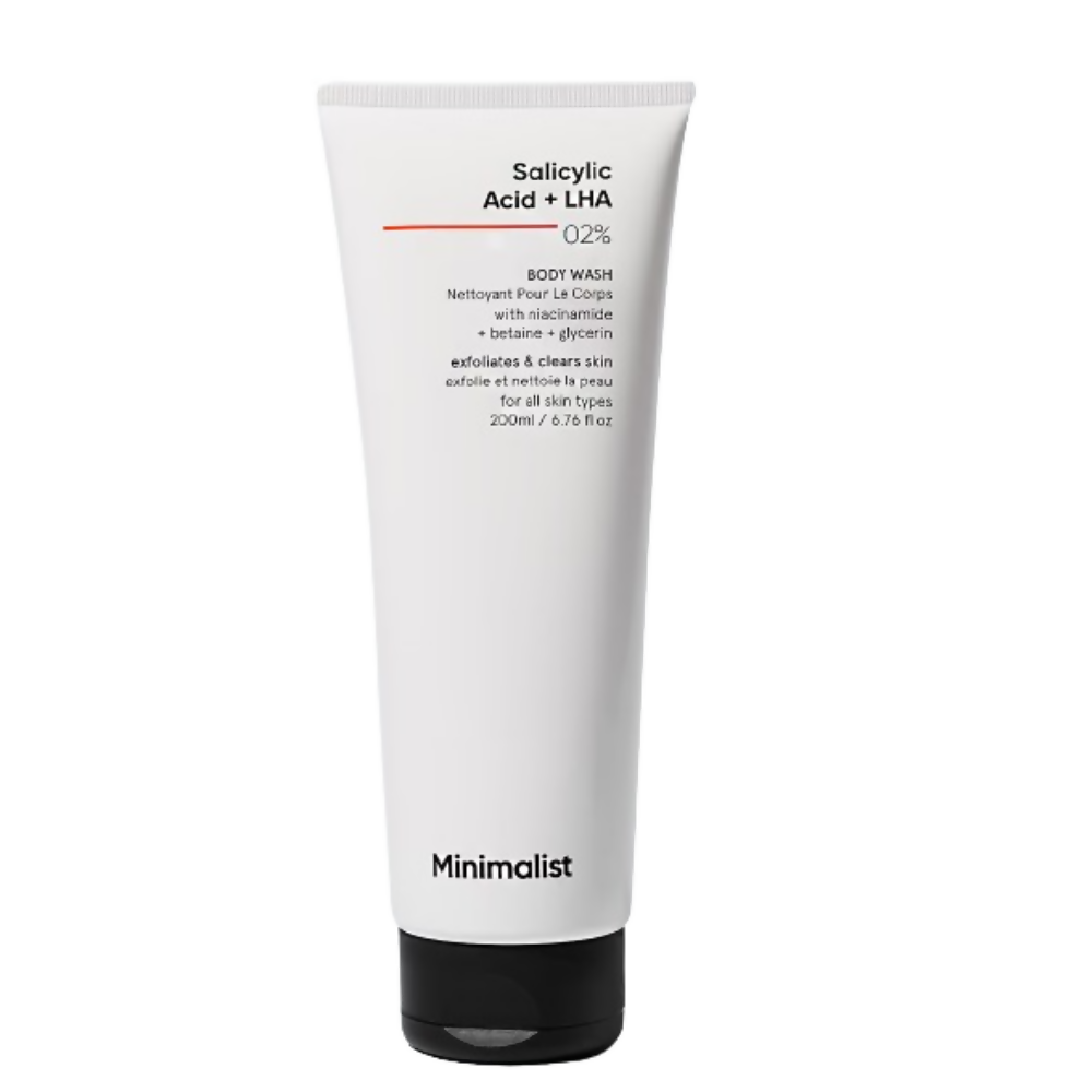 Minimalist Salicylic Acid + LHA 2% Body Wash | Grocsy