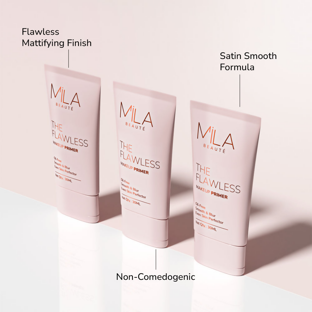 Mila Beaute Cheeky Babe Cream Blush - Lover PinkThe Flawless Oil Free Makeup Primer Smoothens and Blurs Pores | Grocsy