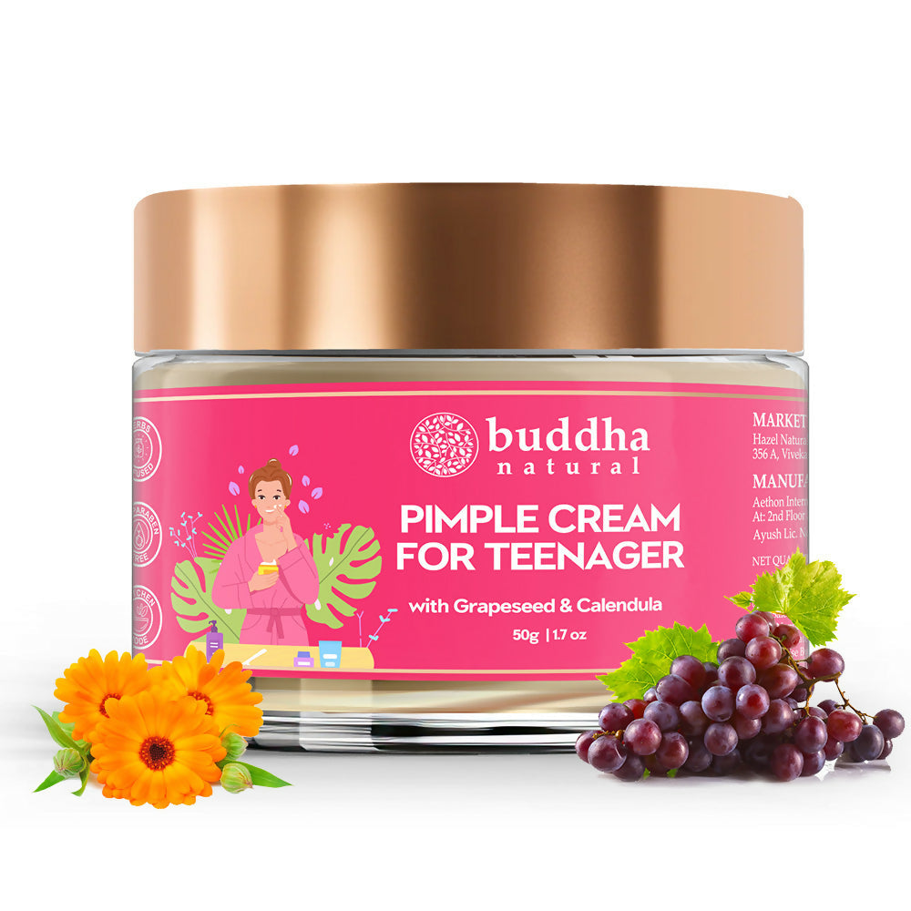 Buddha Natural Pimple Cream for Teenager (11 to 19 Years) | Grocsy