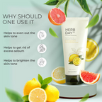 The Face Shop Herb Day 365 Master Blending Foaming Cleanser- Lemon & Grapefruit - Korean Skincare | Grocsy