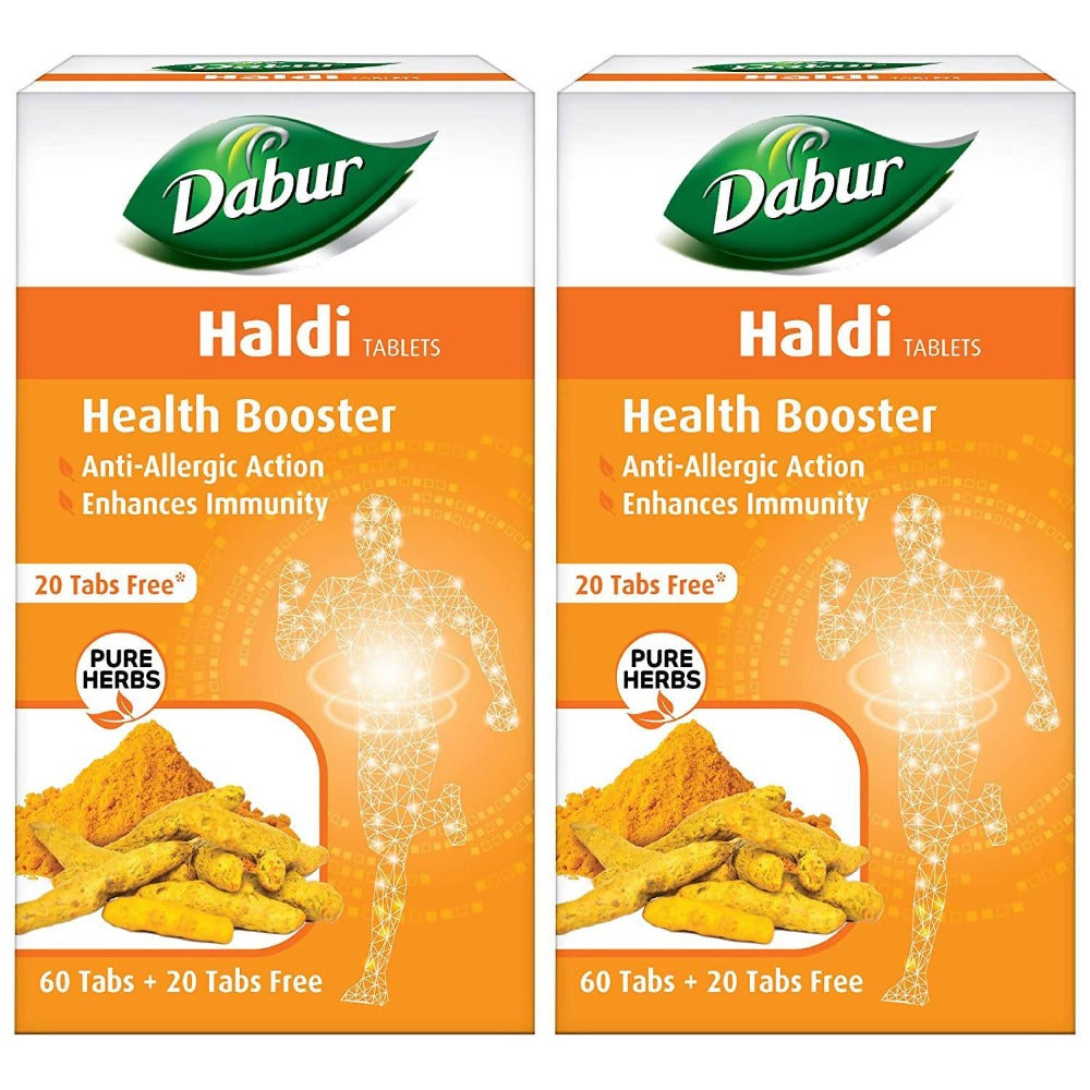 Dabur Haldi Tablets Health Booster | Grocsy
