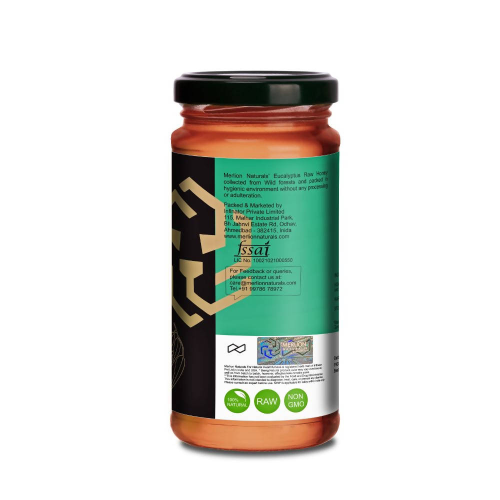 Merlion Naturals Eucalyptus Raw Honey | Grocsy