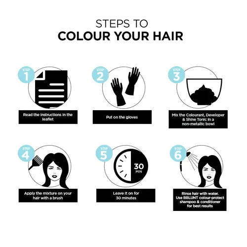BBlunt Salon Secret High Shine Crème Hair Colour - Cherry Red | Grocsy