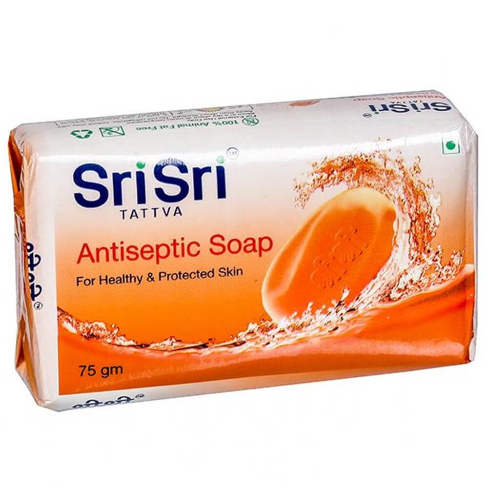 Sri Sri Tattva Antiseptic Soap - 75gm | Grocsy
