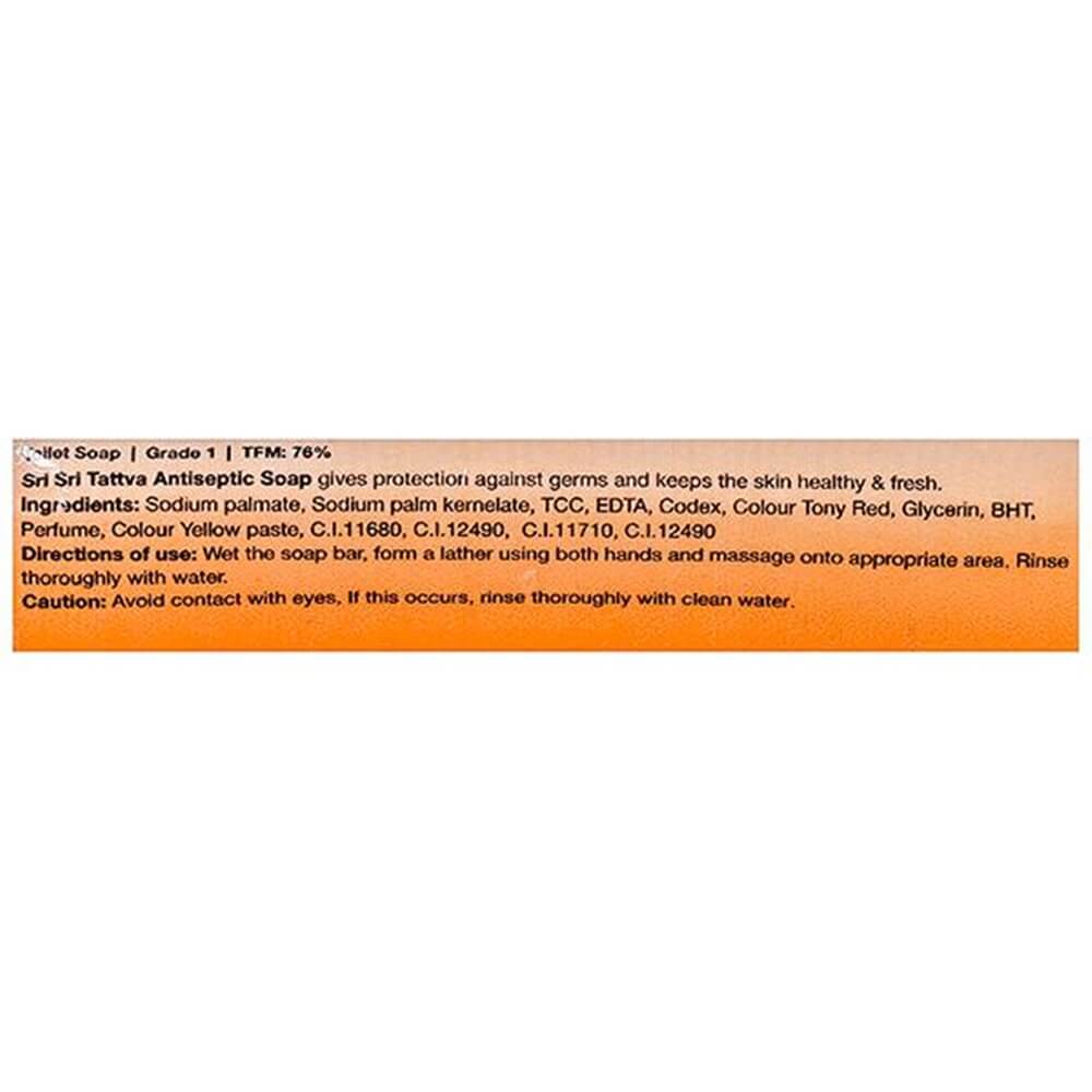 Sri Sri Tattva Antiseptic Soap - 75gm | Grocsy