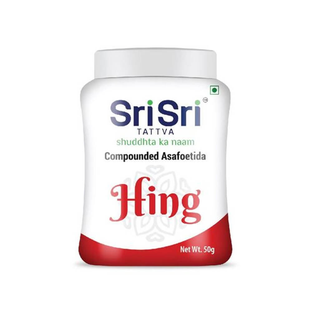 Sri Sri Tattva Compounded Asafoetida (Hing) Powder | Grocsy
