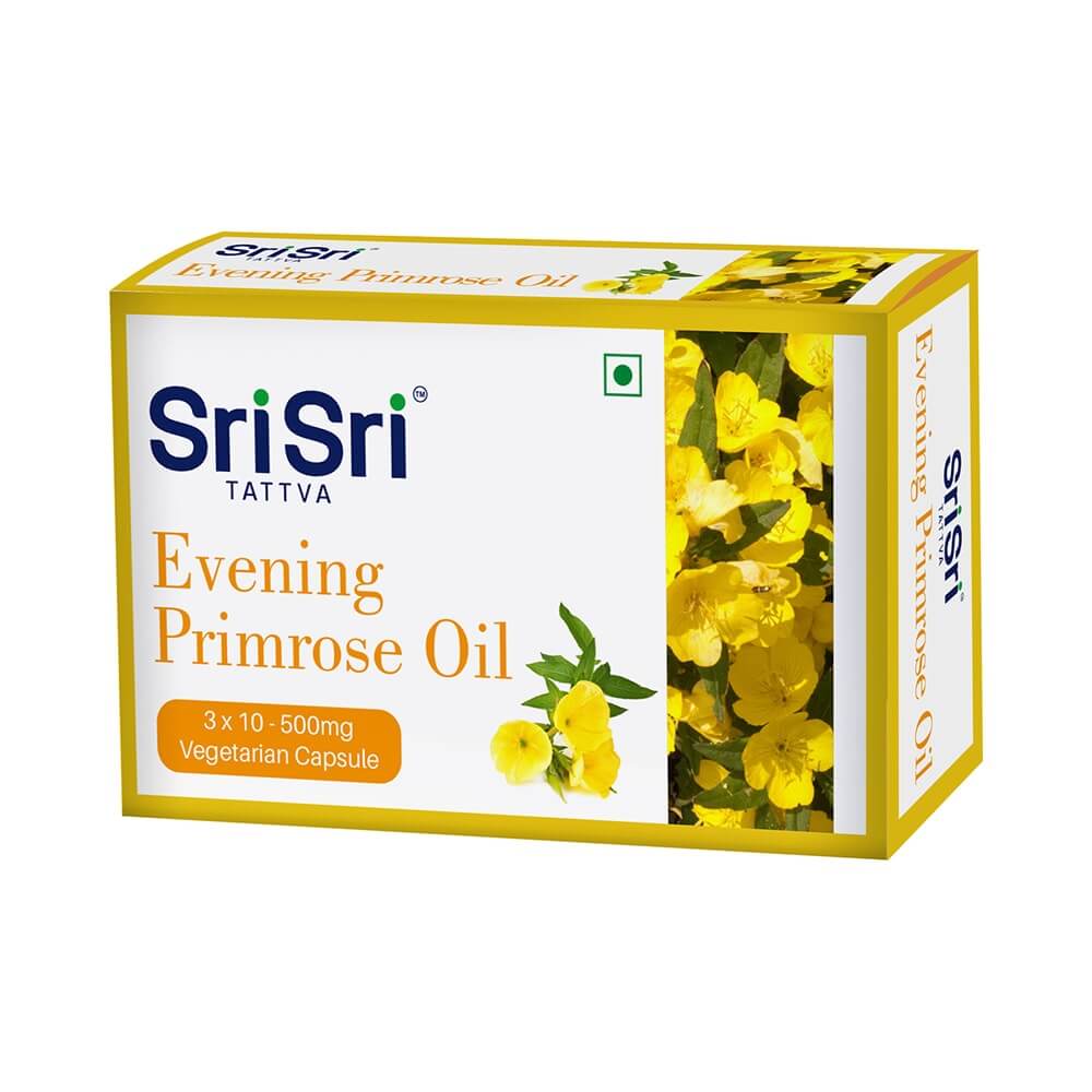 Sri Sri Tattva Evening Primrose Oil Capsules | Grocsy