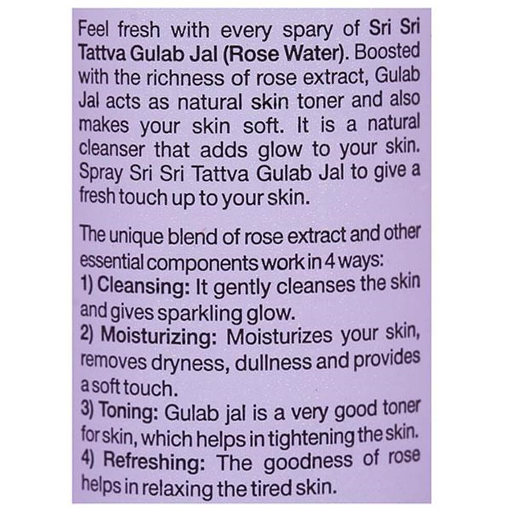 Sri Sri Tattva Gulab Jal | Grocsy