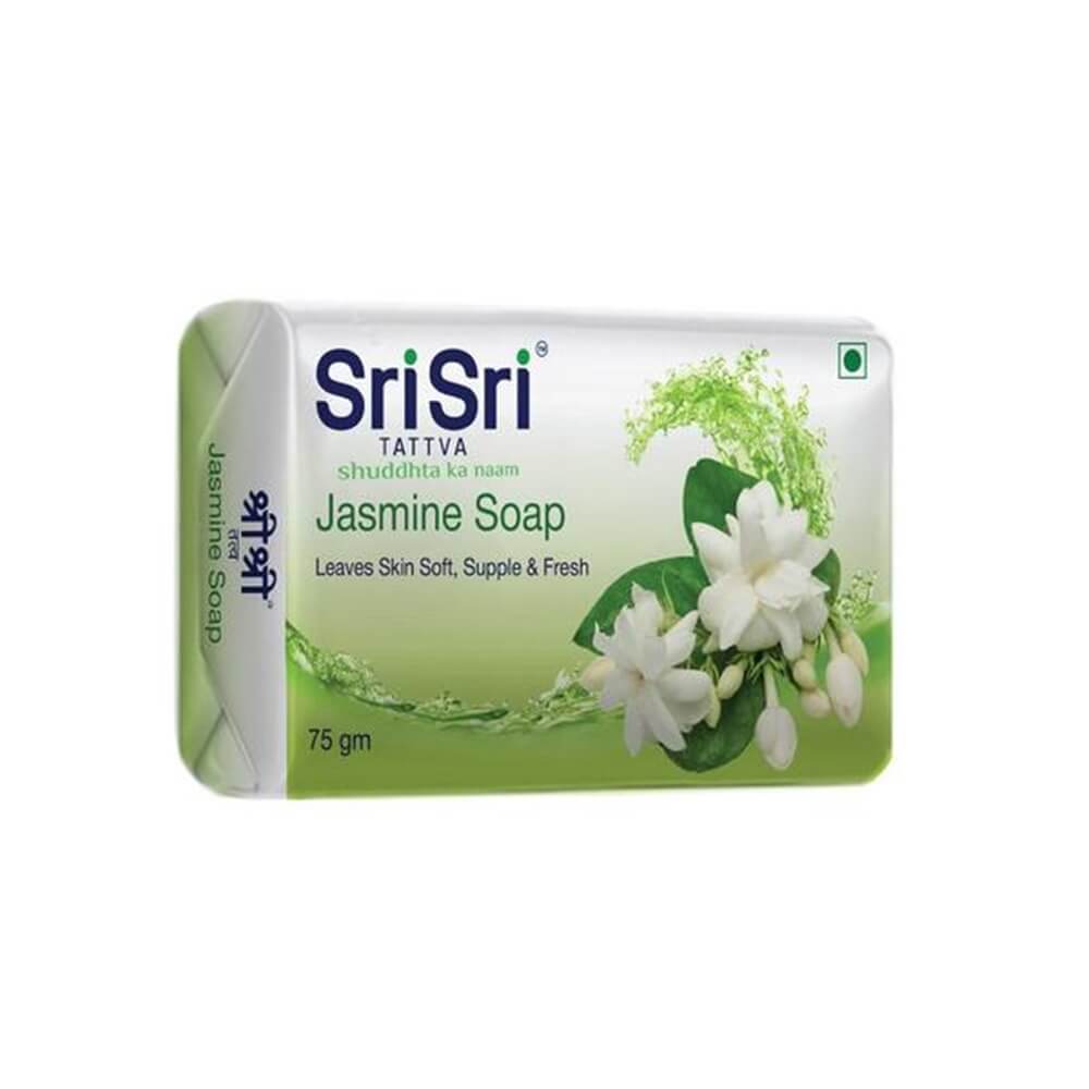 Sri Sri Tattva Jasmine Soap - 75 Gm | Grocsy