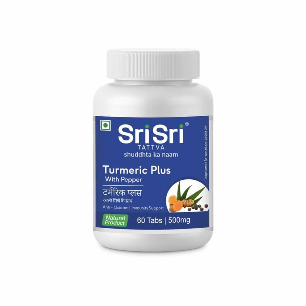Sri Sri Tattva Turmeric Plus Tablet | Grocsy
