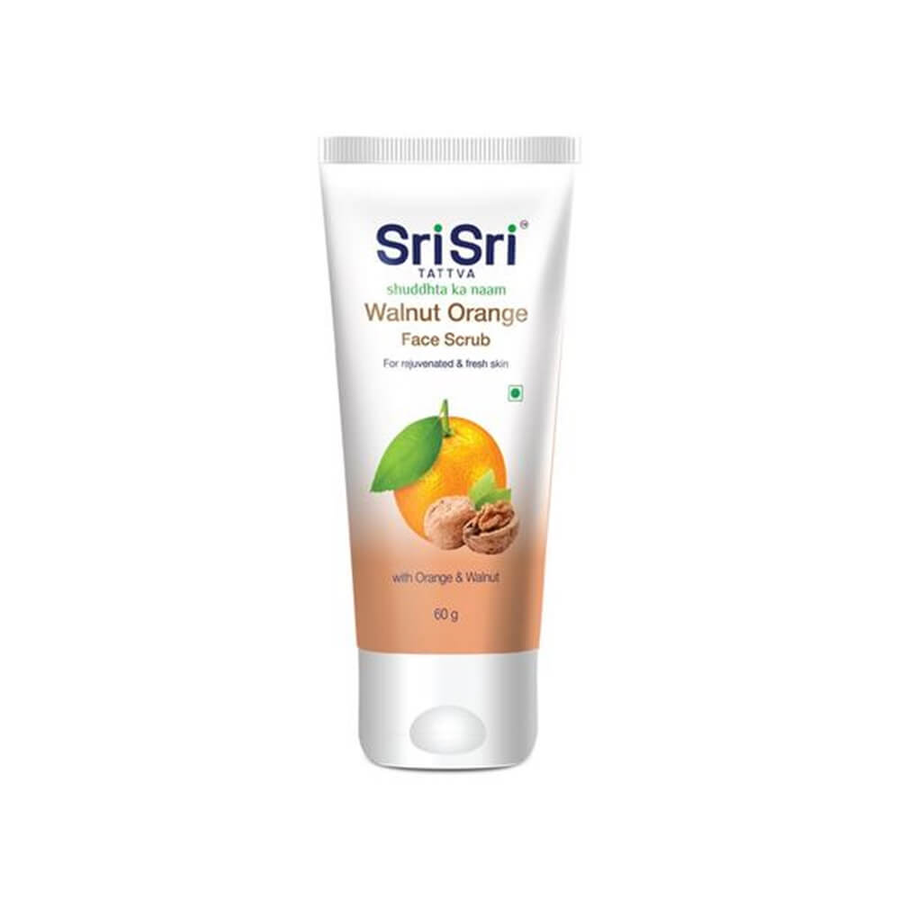 Sri Sri Tattva Walnut Orange Face Scrub | Grocsy