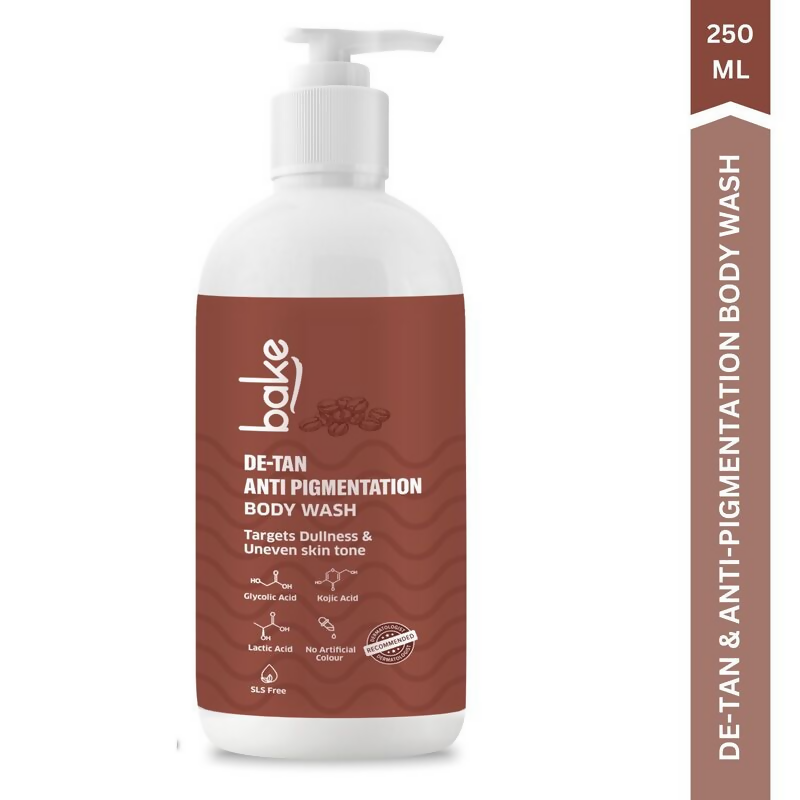 Bake De-Tan Anti Pigmentation Coffee Body Wash | Grocsy