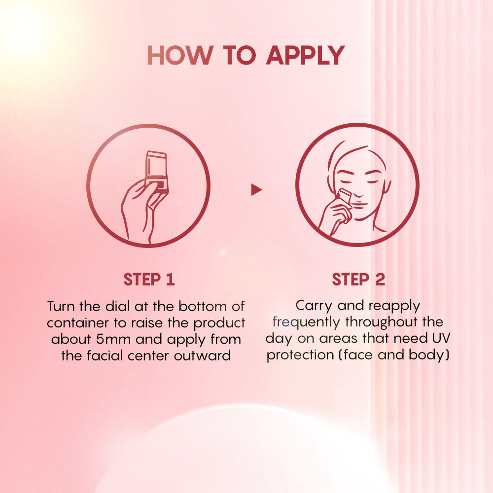 AHC Natural Perfection Double Shield Sun Stick With SPF 50+ & PA++++ - Korean Skincare | Grocsy