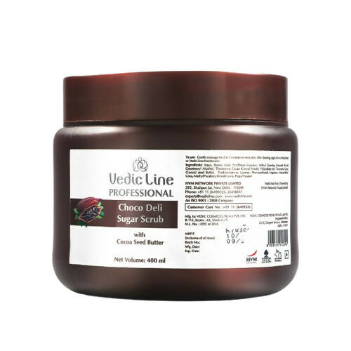 Vedic Line Choco Deli Sugar Scrub | Grocsy