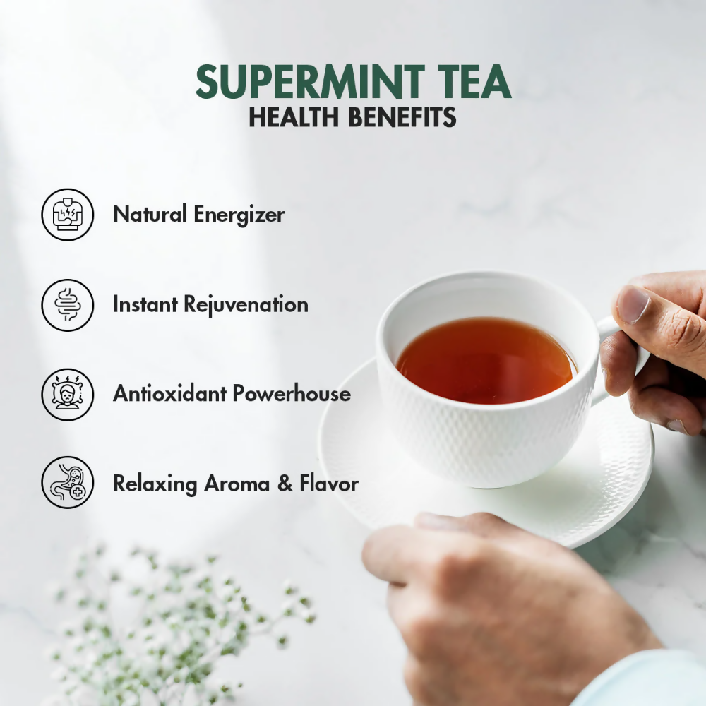 Tea Treasure Loose Leaf Supermint Tea | Grocsy