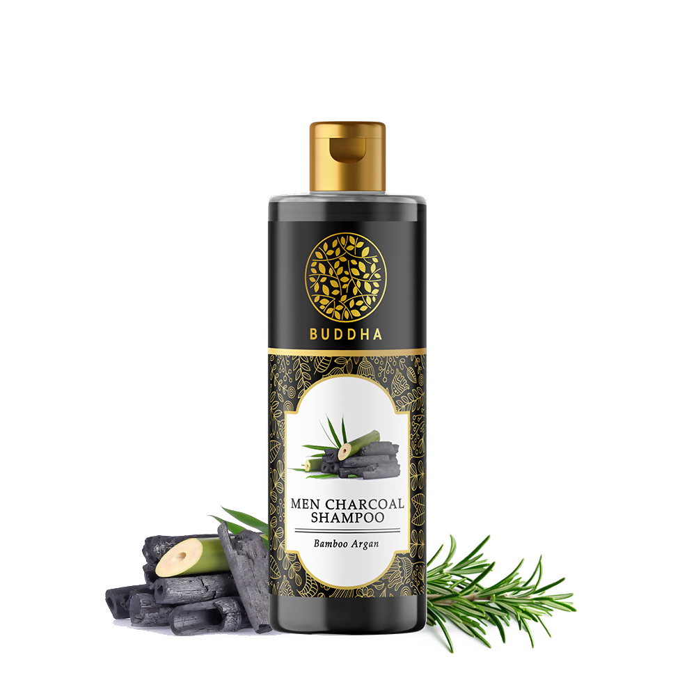 Buddha Natural Men Charcoal Shampoo | Grocsy