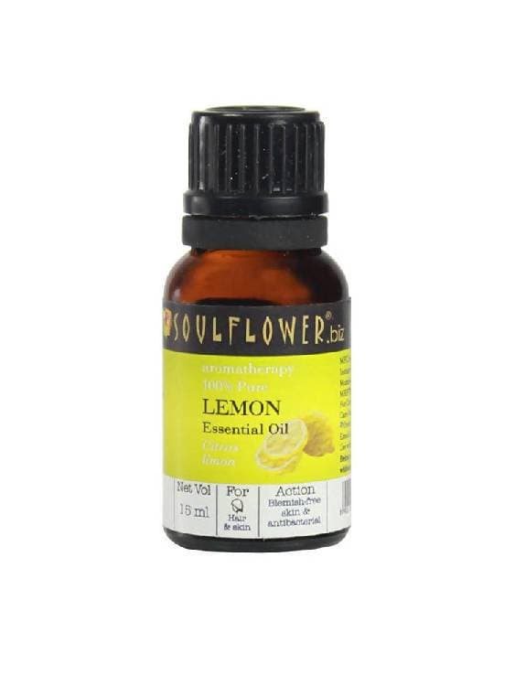 Soulflower Lemon Essential Oil | Grocsy