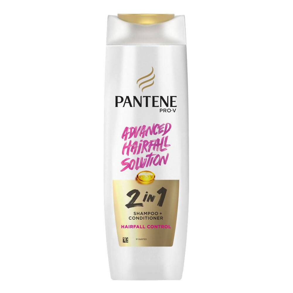 Pantene 2 In 1 Hairfall Control Shampoo + Conditioner | Grocsy