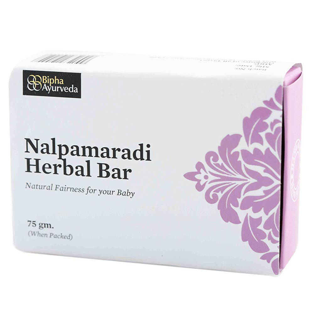 Bipha Ayurveda Nalpamaradi Herbal Bathing Bar | Grocsy