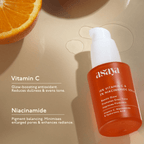Asaya 10% Vitamin C Serum With 5% Niacinamide & Antioxidant Face Serum For Glowing Skin & Dullness | Grocsy