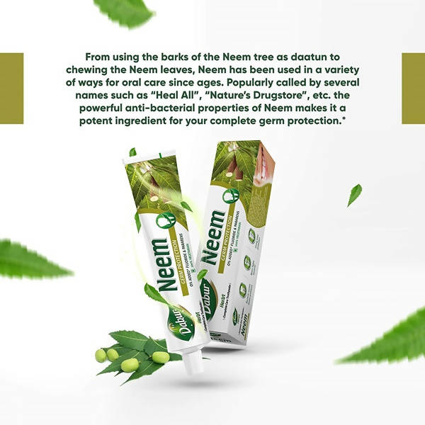 Dabur Herb'l Neem Germ Protection Complete Care Toothpaste | Grocsy