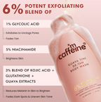 mCaffeine Brighten, De-Tan & Acne-Free Body Wash | Grocsy