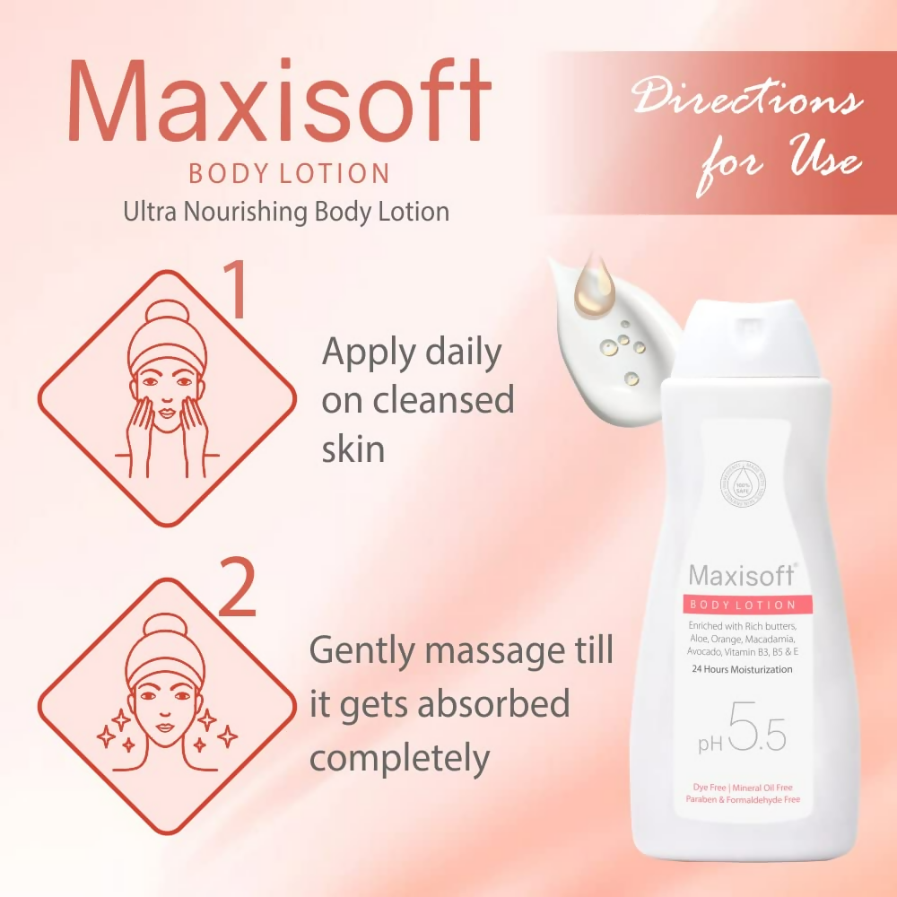 Maxisoft Body Lotion Deep Nourishing Skin Brightening | Grocsy