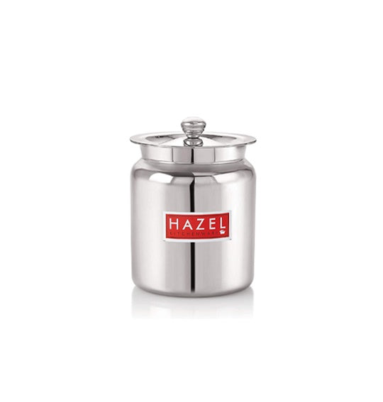 Stainless Steel Oil/Ghee Storage Container | Oil Air Tight Container | Ghee/Oil Jar Storage Container | Ghee Dani | Grocsy