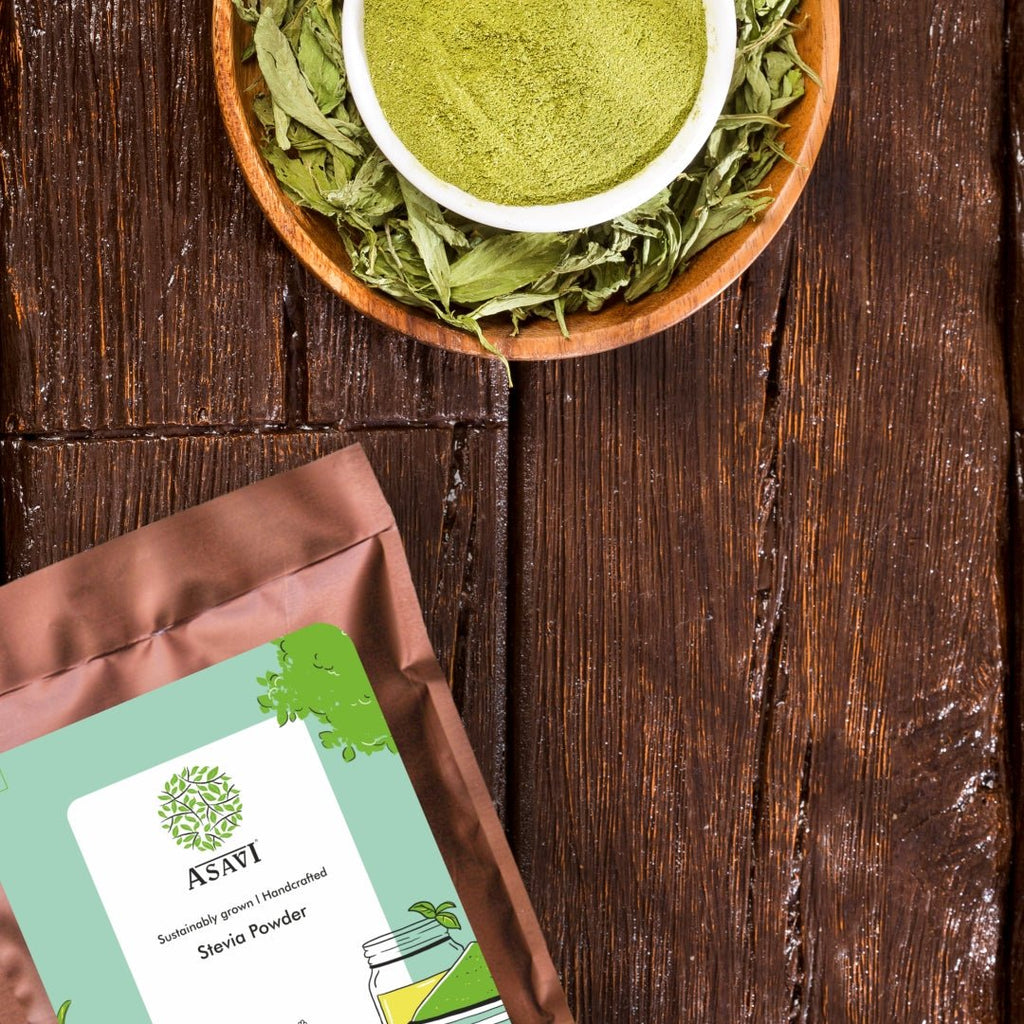 Asavi Natural Stevia Powder | Grocsy