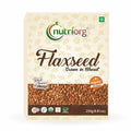 Nutriorg Organic Raw Flaxseeds | Grocsy