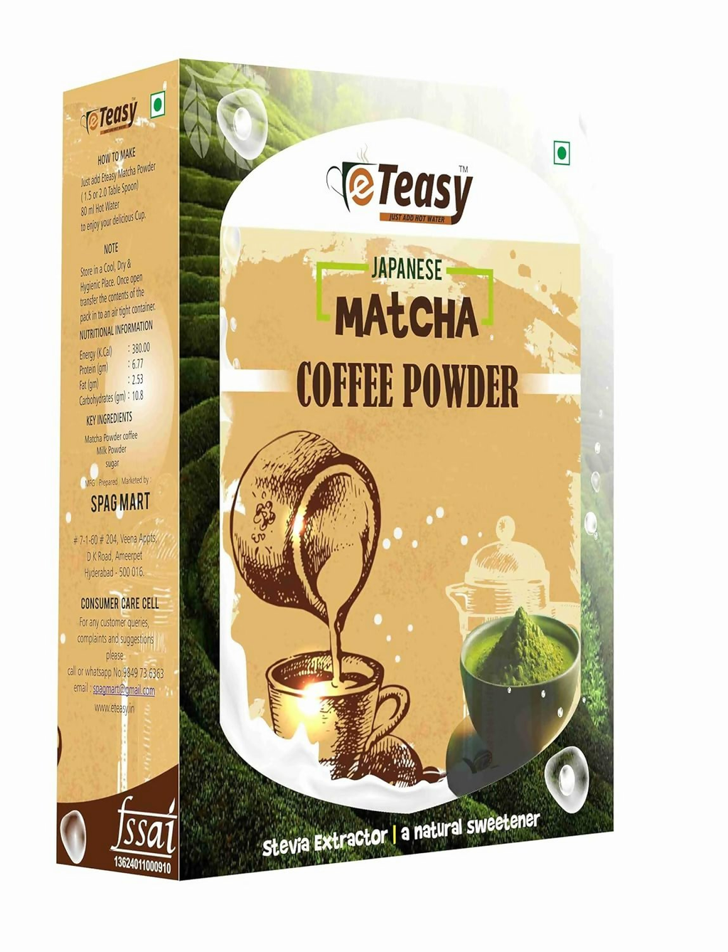 Eteasy Japanese Matcha Coffee Powder | Grocsy