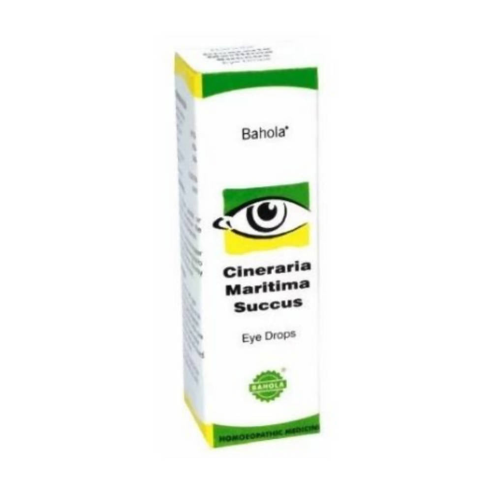 Bahola Homeopathy C-ineraria Maritima Succus Eye Drops | Grocsy