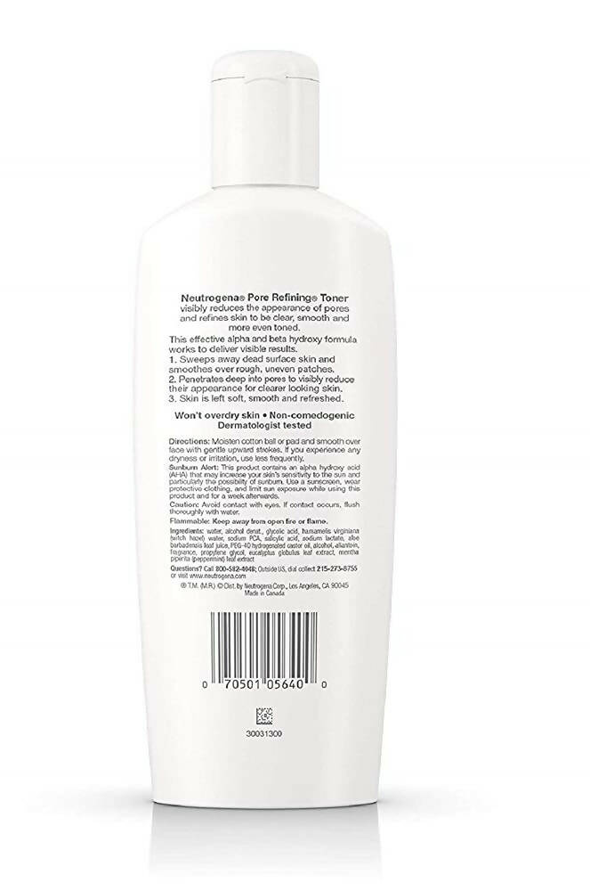 Neutrogena Pore Refining Toner | Grocsy