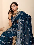Vedant Vastram Maslin Dola Silk Kanjeevaram Silk Saree - Morpich | Grocsy