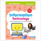 Self Enhancement Student Workbooks Grade 4| Set of 4|Computer-Grammar-World of Knowledge-Value Education| Ages 9-10 Year | Grocsy