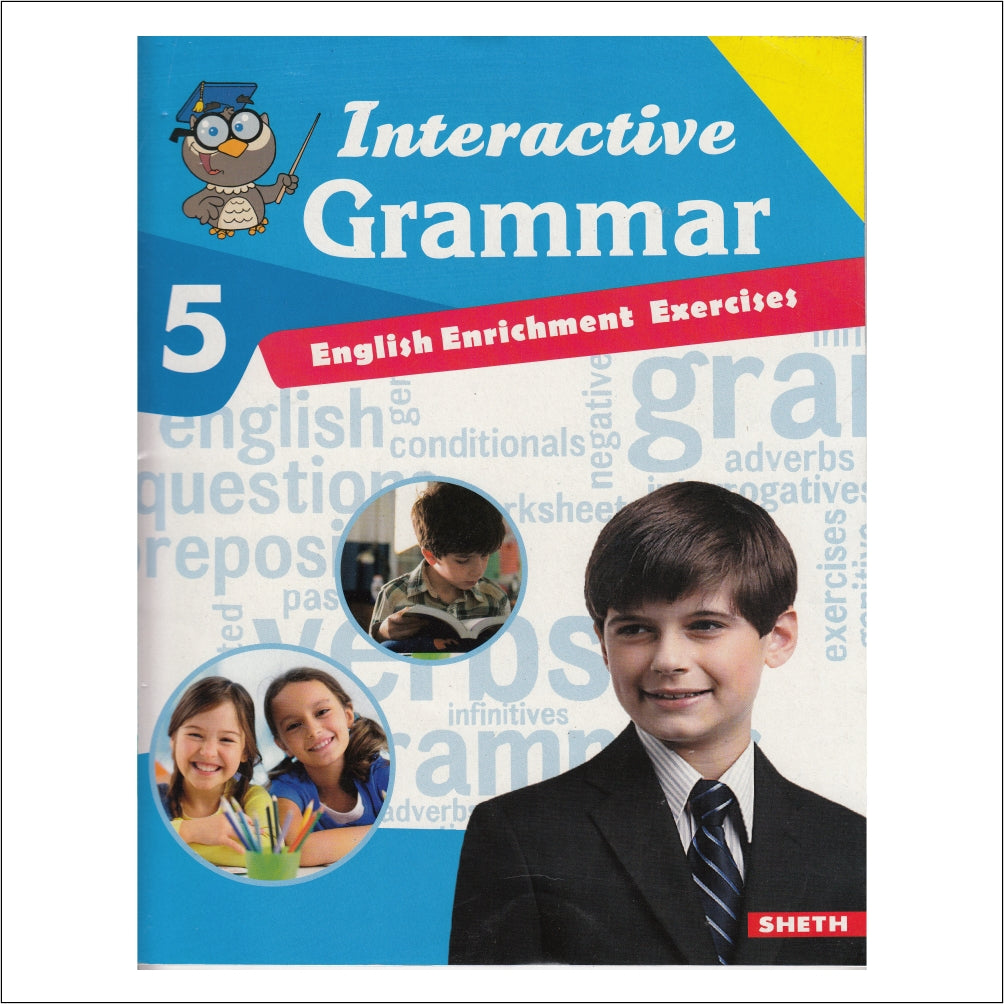 Self Enhancement Student Workbooks Grade 5| Set of 4|Computer-Grammar-World of Knowledge-Value Education|Ages 10-11 Year | Grocsy