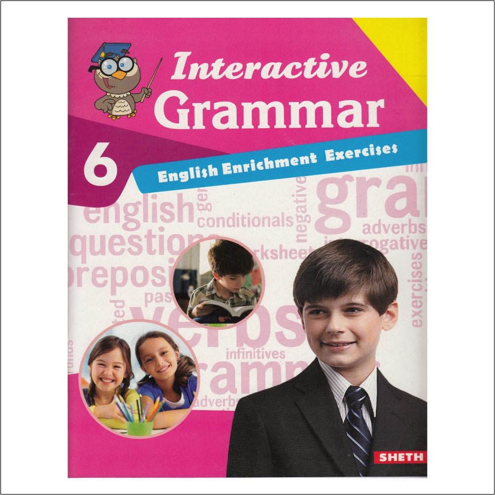 Self Enhancement Student Workbooks Grade 6| Set of 4|Computer-Grammar-World of Knowledge-Value Education|Ages 11-12 Year | Grocsy