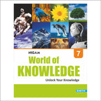 Self Enhancement Student Workbooks Grade 7| Set of 4|Computer-Grammar-World of Knowledge-Value Education|Ages 12-13 Year | Grocsy