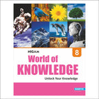 Self Enhancement Student Workbooks Grade 8| Set of 4|Computer-Grammar-World of Knowledge-Value Education|Ages 13-14 Year | Grocsy