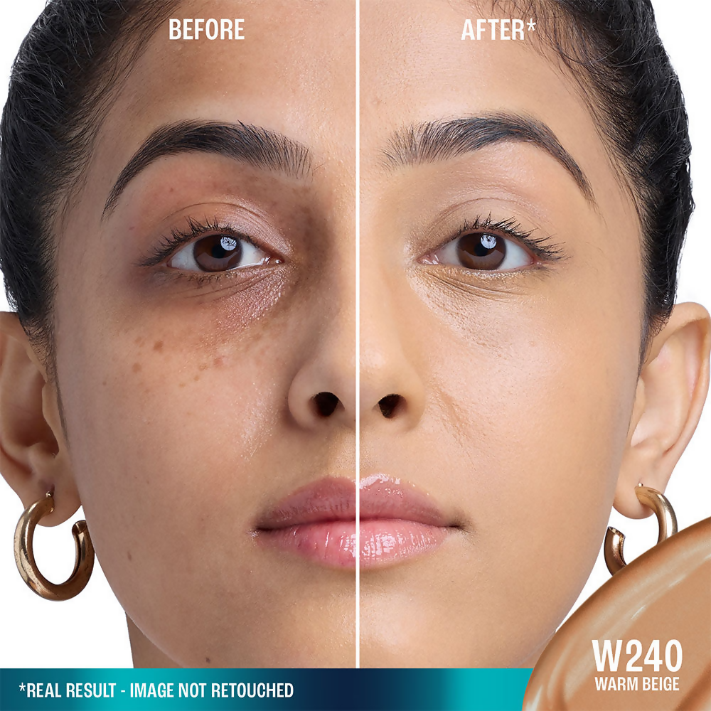 Lakme 9to5 Hya Matte Foundation + Hyaluronic Acid - Warm Beige | Grocsy